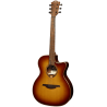 GUITARRA ACÚSTICA LÂG AUDITORIUM CUTAWAY TRAMONTANE 118 A/E - BROWN SHADOW