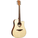 GUITARRA ACÚSTICA LÂG DREADNOUGHT CUTAWAY TRAMONTANE 70 A/C - NATURAL