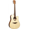 GUITARRA ACÚSTICA LÂG DREADNOUGHT CUTAWAY TRAMONTANE 70 A/C - NATURAL