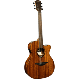 GUITARRA ACÚSTICA LÂG AUDITORIUM CUTAWAY A/E TRAMONTANE 98 - CAOBA