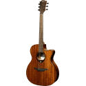 GUITARRA ACÚSTICA LÂG AUDITORIUM CUTAWAY A/E TRAMONTANE 98 - CAOBA