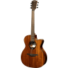 GUITARRA ACÚSTICA LÂG AUDITORIUM CUTAWAY A/E TRAMONTANE 98 - CAOBA