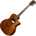 GUITARRA ACÚSTICA LÂG AUDITORIUM CUTAWAY A/E TRAMONTANE 98 - CAOBA
