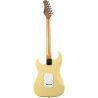 Guitarra eléctrica Eko Starter ST300 tipo Strat - Crema