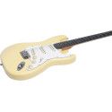 Guitarra eléctrica Eko Starter ST300 tipo Strat - Crema