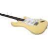 Guitarra eléctrica Eko Starter ST300 tipo Strat - Crema