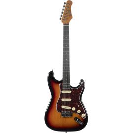 Guitarra eléctrica Eko Starter ST300 tipo Strat - Sunburst