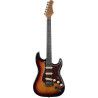 Guitarra eléctrica Eko Starter ST300 tipo Strat - Sunburst