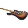Guitarra eléctrica Eko Starter ST401 tipo Strat (diapasón de arce) - Sunburst