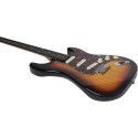 Guitarra eléctrica Eko Starter ST400 tipo Strat - Sunburst