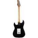Guitarra eléctrica Eko Starter ST401 tipo Strat (diapasón de arce) - Negra