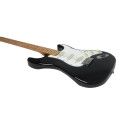 Guitarra eléctrica Eko Starter ST401 tipo Strat (diapasón de arce) - Negra