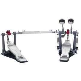 PEDAL DOBLE DE BOMBO ELIMINATOR Solo (Rojo) Doble