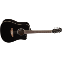 GUITARRA ACÚSTICA DREADNOUGHT RANGER 6 A/E CUTAWAY - Negra