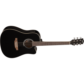 GUITARRA ACÚSTICA DREADNOUGHT RANGER 6 A/E CUTAWAY - Negra