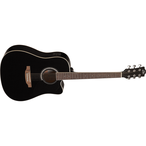 GUITARRA ACÚSTICA DREADNOUGHT RANGER 6 A/E CUTAWAY - Negra