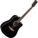 GUITARRA ACÚSTICA DREADNOUGHT RANGER 6 A/E CUTAWAY - Negra