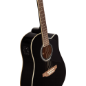 GUITARRA ACÚSTICA DREADNOUGHT RANGER 6 A/E CUTAWAY - Negra
