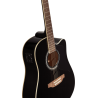GUITARRA ACÚSTICA DREADNOUGHT RANGER 6 A/E CUTAWAY - Negra