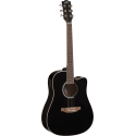 GUITARRA ACÚSTICA DREADNOUGHT RANGER 6 A/E CUTAWAY - Negra