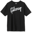 T-Shirts - Distressed Gibson Logo T (Black), XL