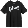T-Shirts - Distressed Gibson Logo T (Black), XL