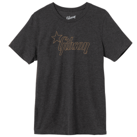 T-Shirts - Star Logo Tee (Charcoal), Large