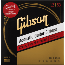 JUEGO ACÚSTICA PHOSPHOR BRONZE COATED LIGHT 12-56
