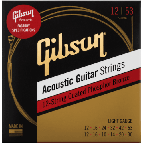 JUEGO ACÚSTICA PHOSPHOR BRONZE MEDIUM 12 St. LIGHT 12-53