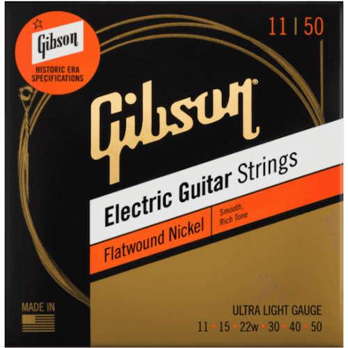 JUEGO ELÉCTRICA NICKEL FLATWOUND ULTRA LIGHT 11-50