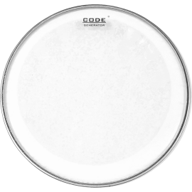 PARCHE TOM CODE 10" GENERATOR TRANSPARENTE