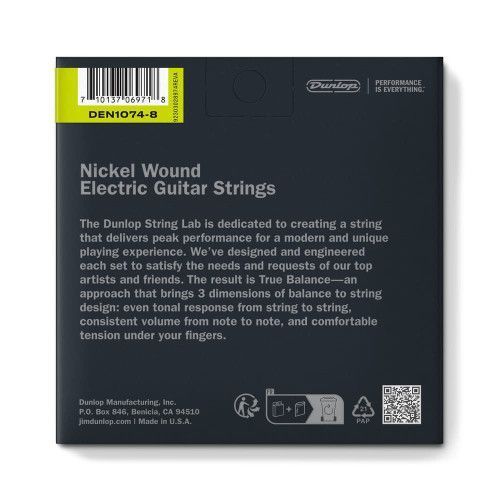 JUEGO ELÉCTRICA NICKEL 8 St. MEDIUM 10-74