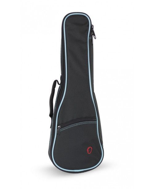 Funda Ukelele Soprano Ortolà Ref.8215 Negro-Turquesa