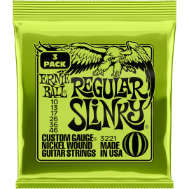 JUEGO ELÉCTRICA SLINKY LIME 10-46 TRIPACK (3)