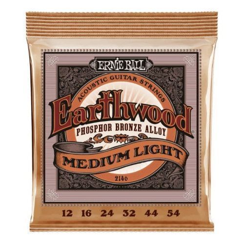 JUEGO ACÚSTICA EARTHWOOD 92/8 PHOSPHOR BZ. M LIGHT 12-54