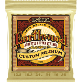 JUEGO ACÚSTICA EARTHWOOD 80/20 BRONZE MEDIUM 12,5-56