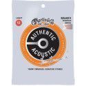 JUEGO ACÚSTICA AUTHENTIC SP FLEXIBLE PHOSPHOR/BZ LIGHT 12-54