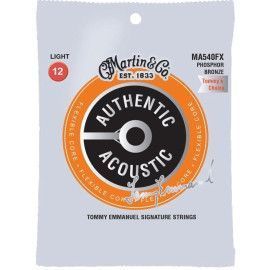 JUEGO ACÚSTICA AUTHENTIC SP FLEXIBLE PHOSPHOR/BZ LIGHT 12-54