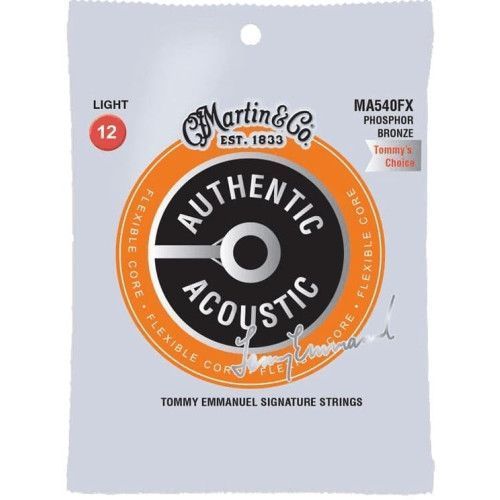 JUEGO ACÚSTICA AUTHENTIC SP FLEXIBLE PHOSPHOR/BZ LIGHT 12-54