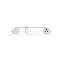 Cable de micrófono XLR de 1,5 m
