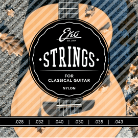 JUEGO CLÁSICA NYLON TENSIÓN NORMAL 28-43