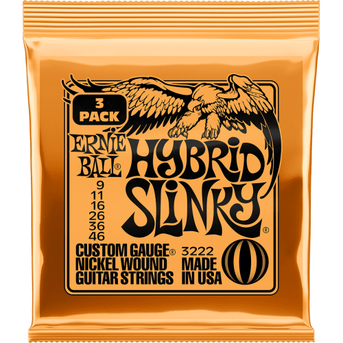 JUEGO ELÉCTRICA SLINKY HYBRID 9-46 TRIPACK (3)