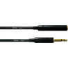 Cable de audio estéreo jack macho/jack hembra 5 m