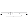 Cable de instrumento jack-jack 1,5 m