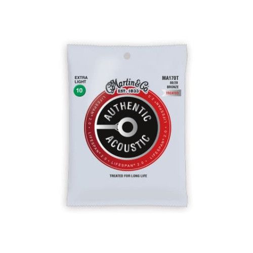 JUEGO ACÚSTICA AUTHENTIC Lifespan®2.0 BRONZE 80/20 EXTRA LIGHT 10-47