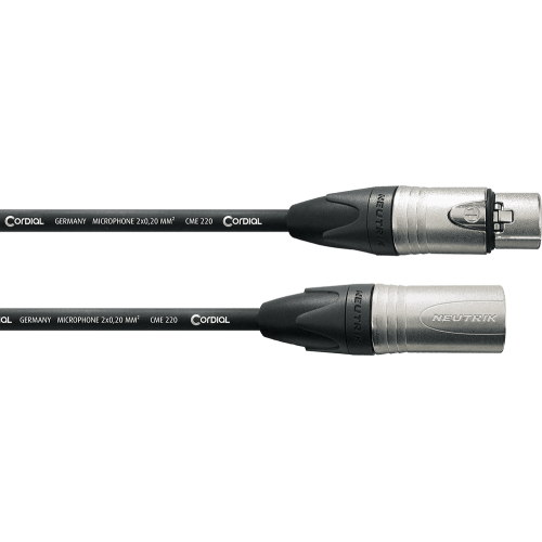Cable de micrófono XLR de 5 m