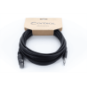 Cable de audio jack XLR/mono hembra de 5 m