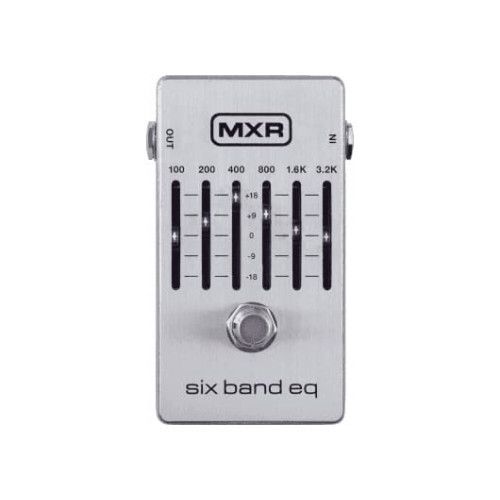 PEDAL MXR® FX ECUALIZADOR 6 BANDAS