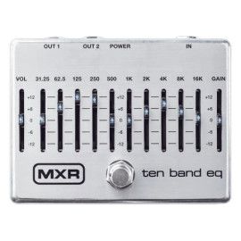 PEDAL MXR® FX ECUALIZADOR 10 BANDAS