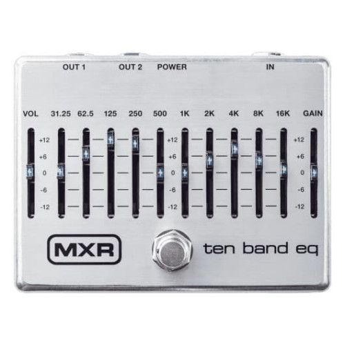 PEDAL MXR® FX ECUALIZADOR 10 BANDAS
